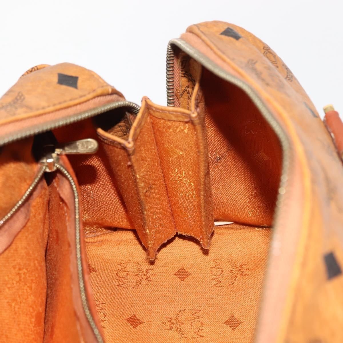 MCM MCM Visetos logogramme Handbag Canvas and Leather Size ONE SIZE - 19 Thumbnail