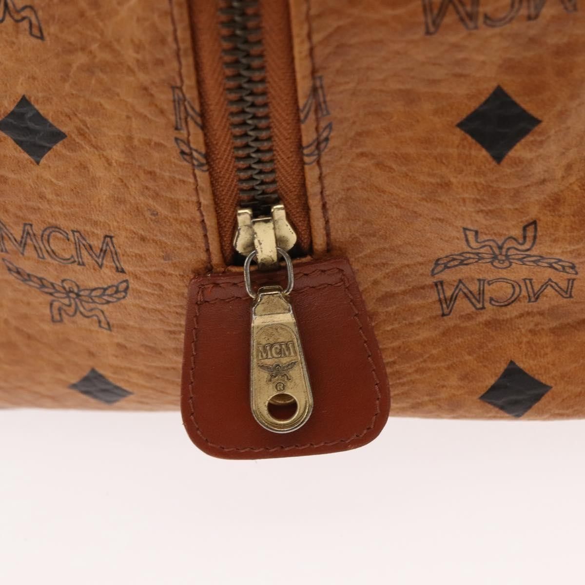 MCM MCM Visetos logogramme Handbag Canvas and Leather Size ONE SIZE - 13 Thumbnail