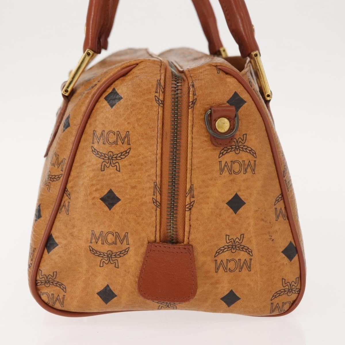 MCM MCM Visetos logogramme Handbag Canvas and Leather Size ONE SIZE - 3 Thumbnail