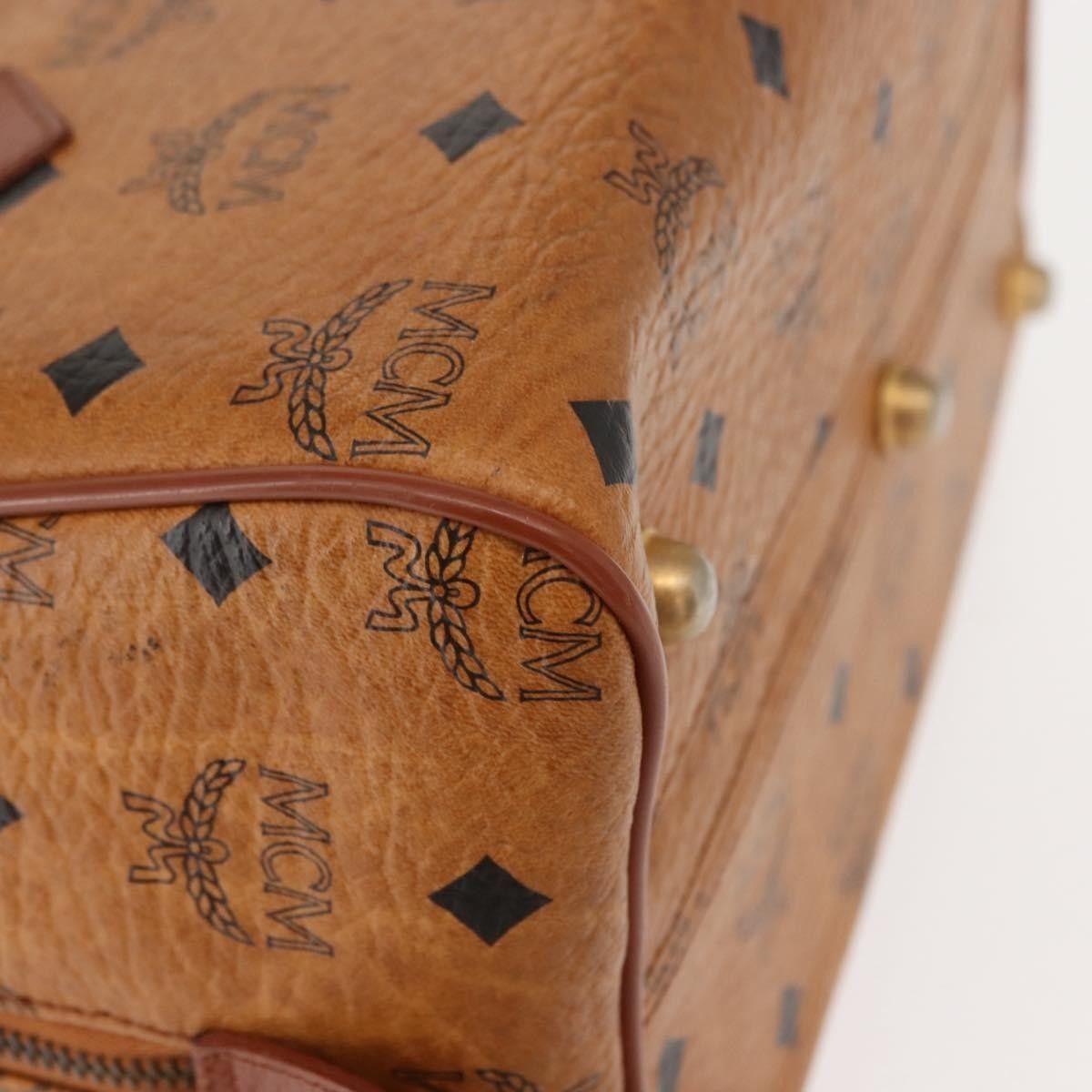 MCM MCM Visetos logogramme Handbag Canvas and Leather Size ONE SIZE - 11 Thumbnail