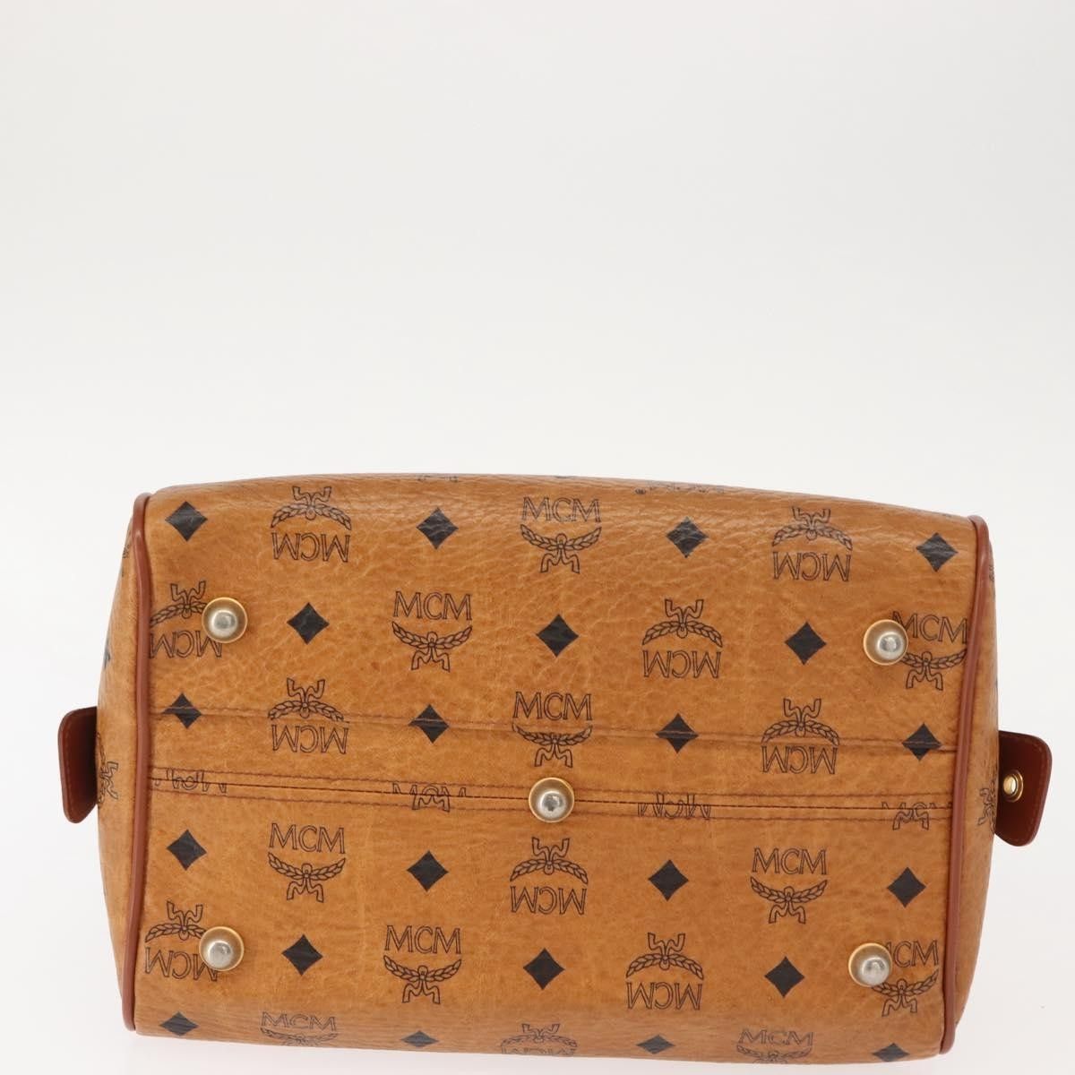 MCM MCM Visetos logogramme Handbag Canvas and Leather Size ONE SIZE - 15 Thumbnail