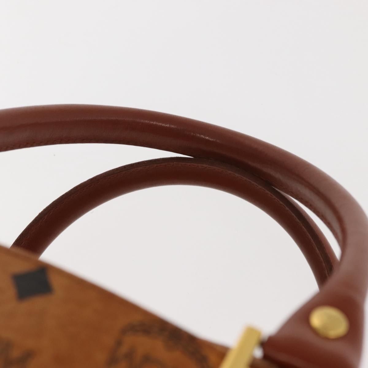 MCM MCM Visetos logogramme Handbag Canvas and Leather Size ONE SIZE - 17 Thumbnail