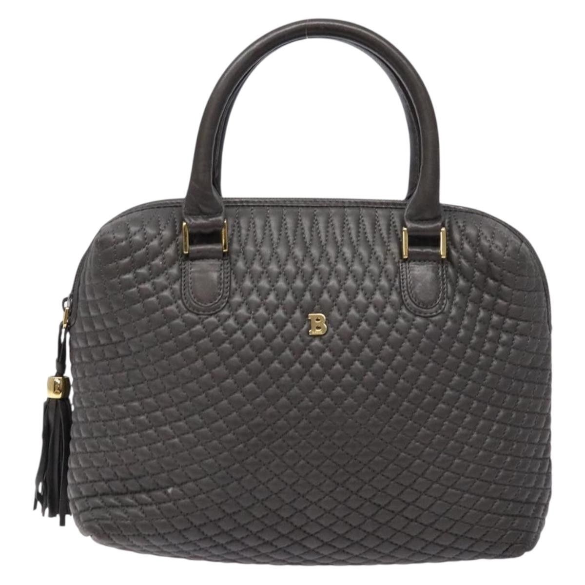 Bally Bally Vintage Handbag Quilted Leather Size ONE SIZE - 20 Thumbnail