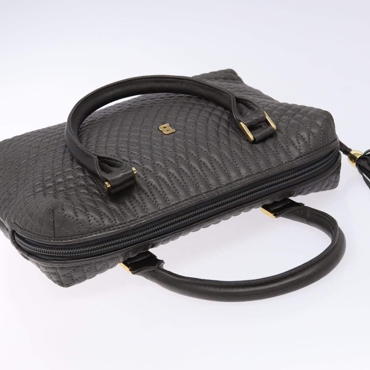 Bally Bally Vintage Handbag Quilted Leather Size ONE SIZE - 18 Thumbnail