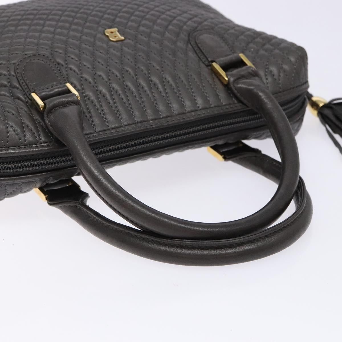 Bally Bally Vintage Handbag Quilted Leather Size ONE SIZE - 19 Thumbnail
