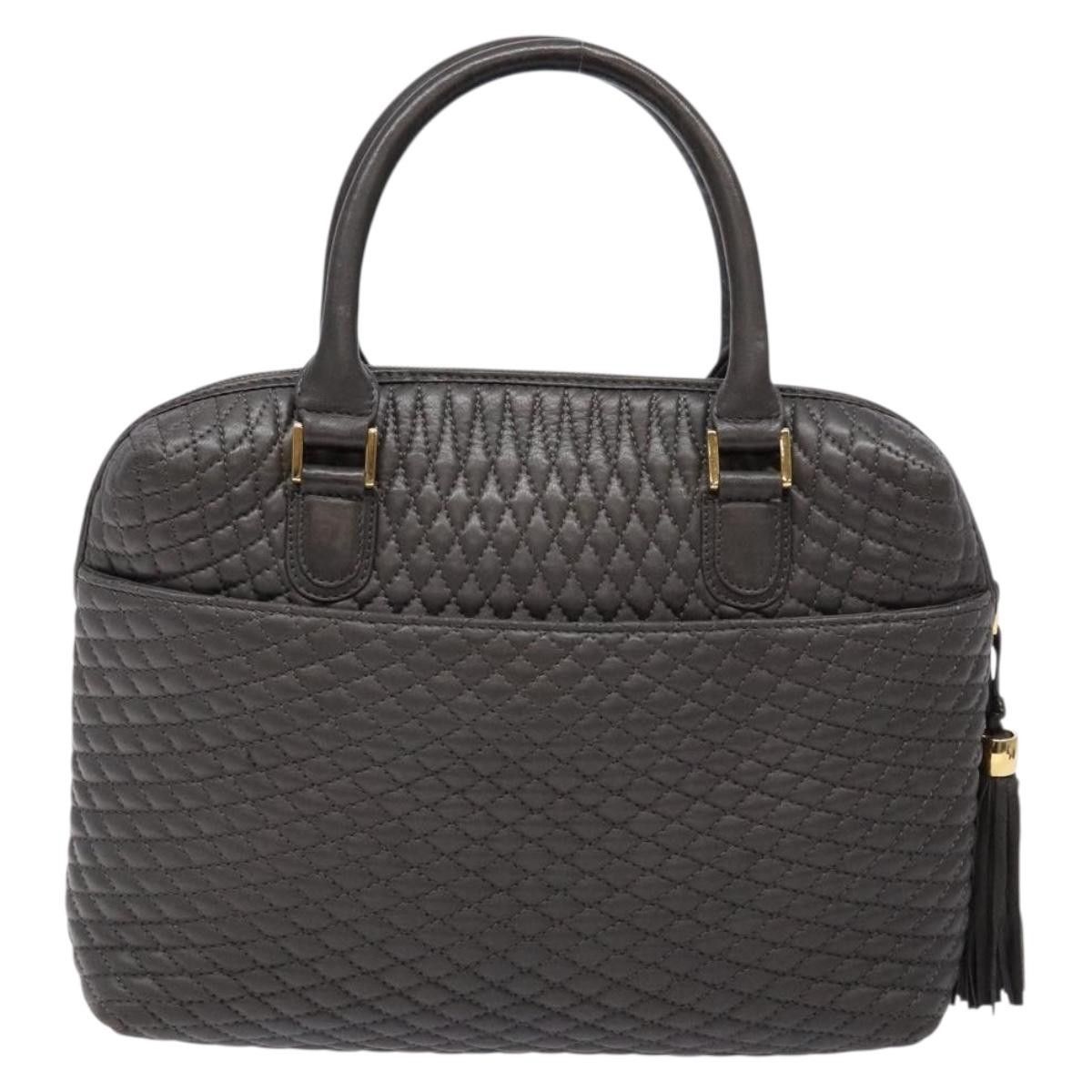Bally Bally Vintage Handbag Quilted Leather Size ONE SIZE - 2 Thumbnail