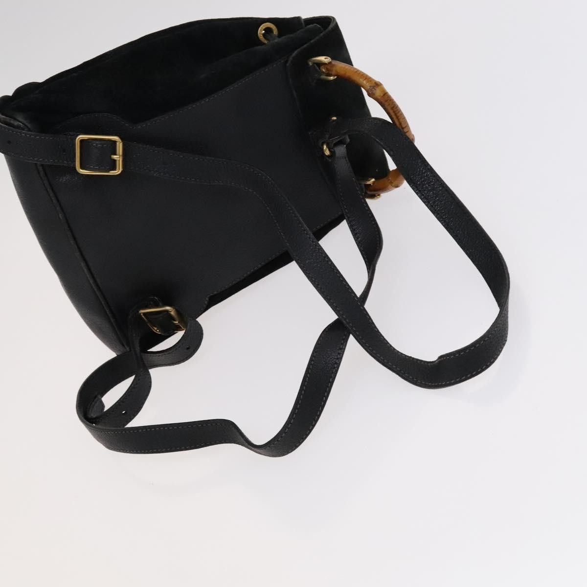 Gucci Gucci Gucci bamboo backpack daim Size ONE SIZE - 16 Thumbnail
