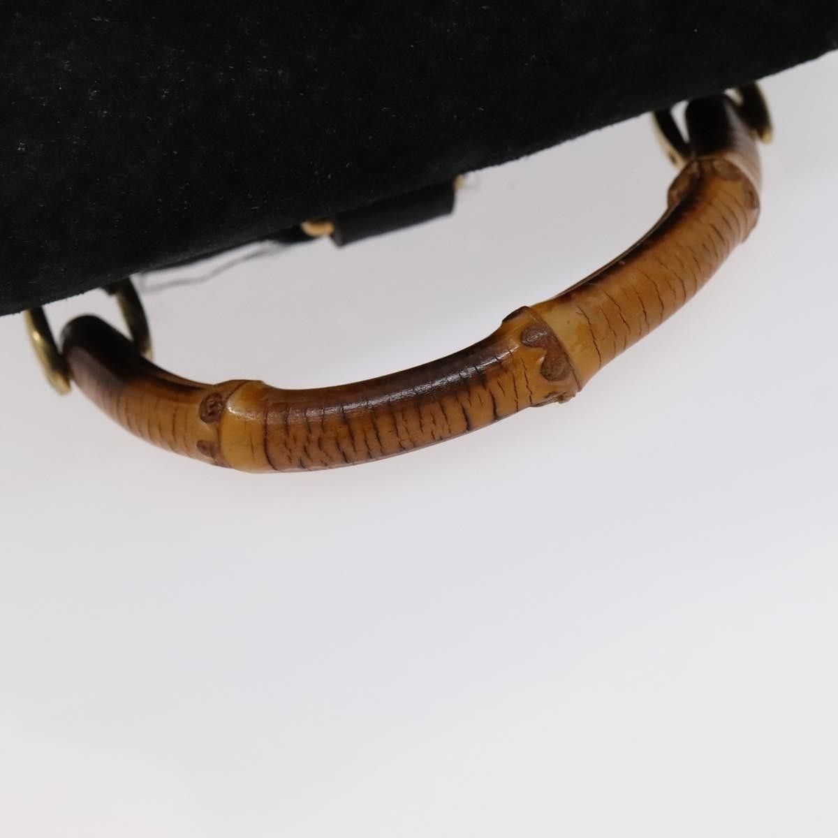 Gucci Gucci Gucci bamboo backpack daim Size ONE SIZE - 8 Thumbnail