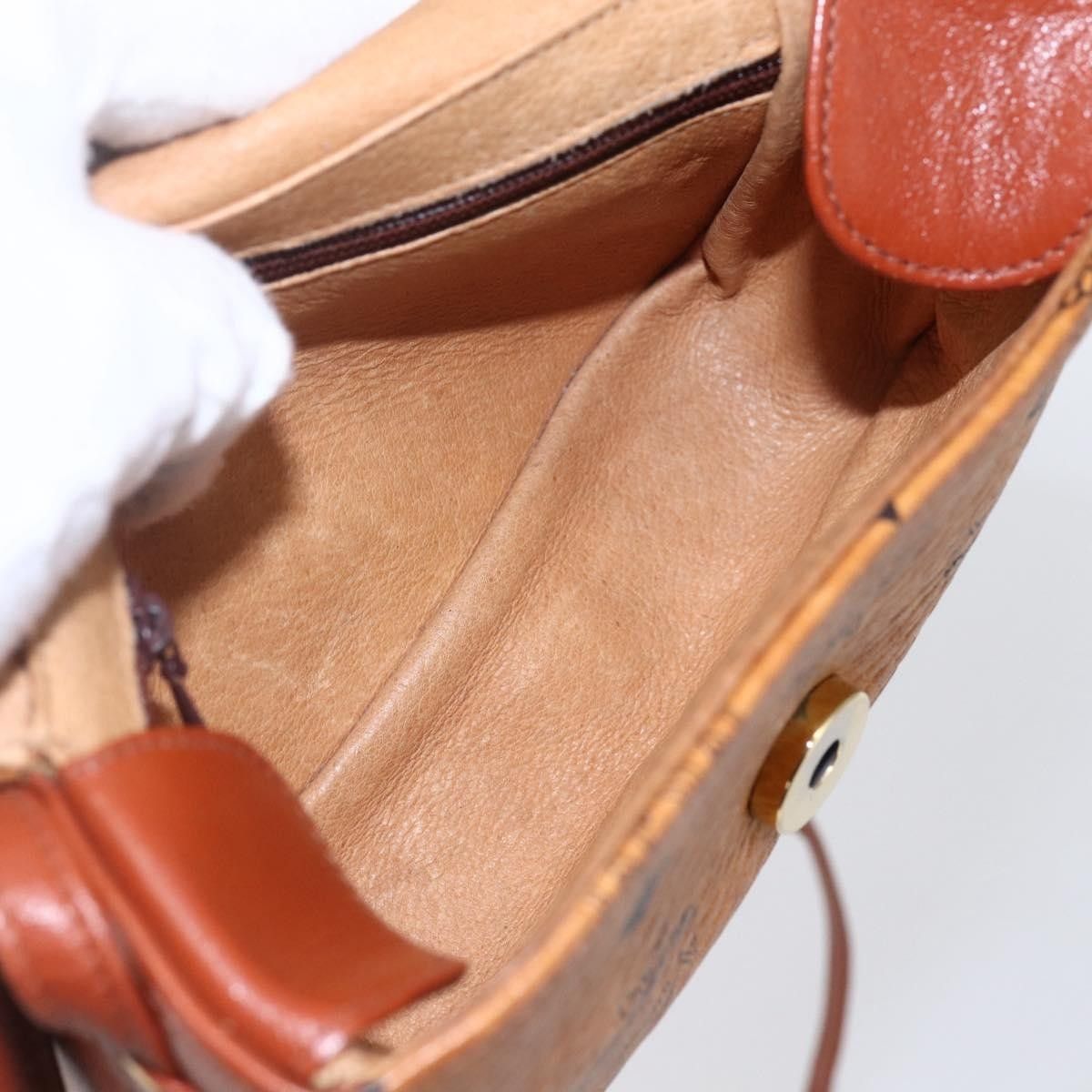 MCM MCM Visetos Shoulder bag Canvas and Leather Size ONE SIZE - 5 Thumbnail