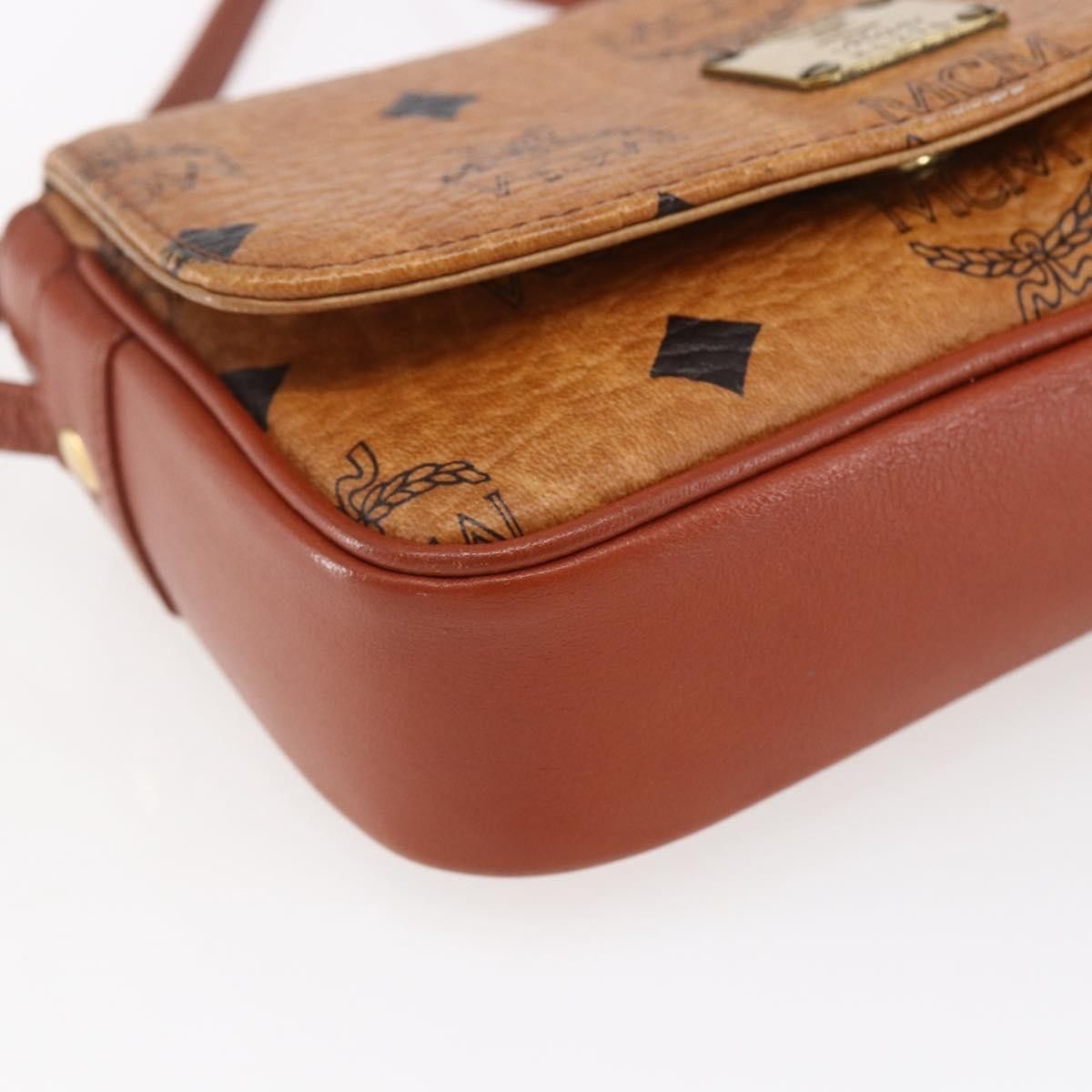 MCM MCM Visetos Shoulder bag Canvas and Leather Size ONE SIZE - 10 Thumbnail