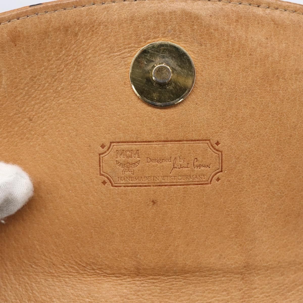 MCM MCM Visetos Shoulder bag Canvas and Leather Size ONE SIZE - 7 Thumbnail