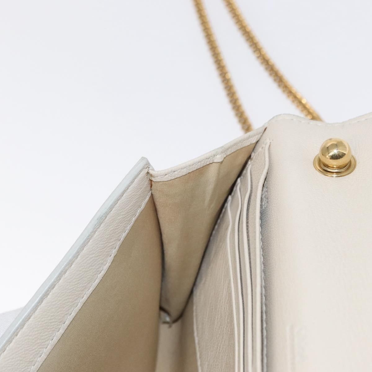 Chloe Chloe Chain Flap Crossbody Bag Leather Size ONE SIZE - 20 Thumbnail