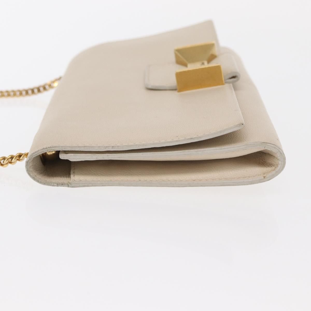 Chloe Chloe Chain Flap Crossbody Bag Leather Size ONE SIZE - 4 Thumbnail