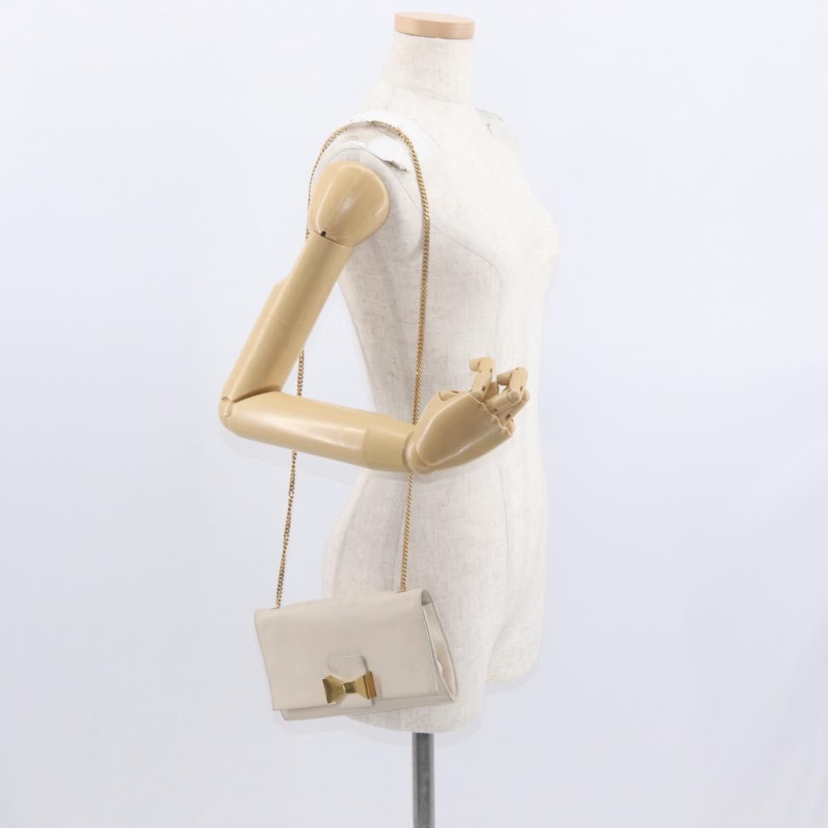 Chloe Chloe Chain Flap Crossbody Bag Leather Size ONE SIZE - 13 Thumbnail