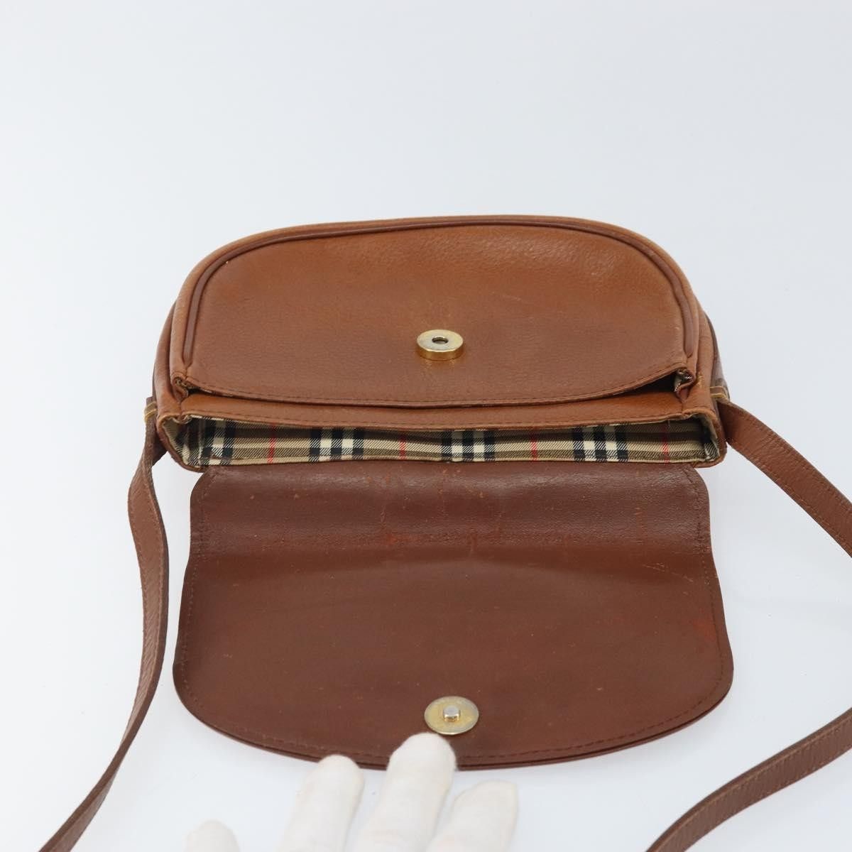 Burberry Burberry Vintage Leather Size ONE SIZE - 12 Thumbnail