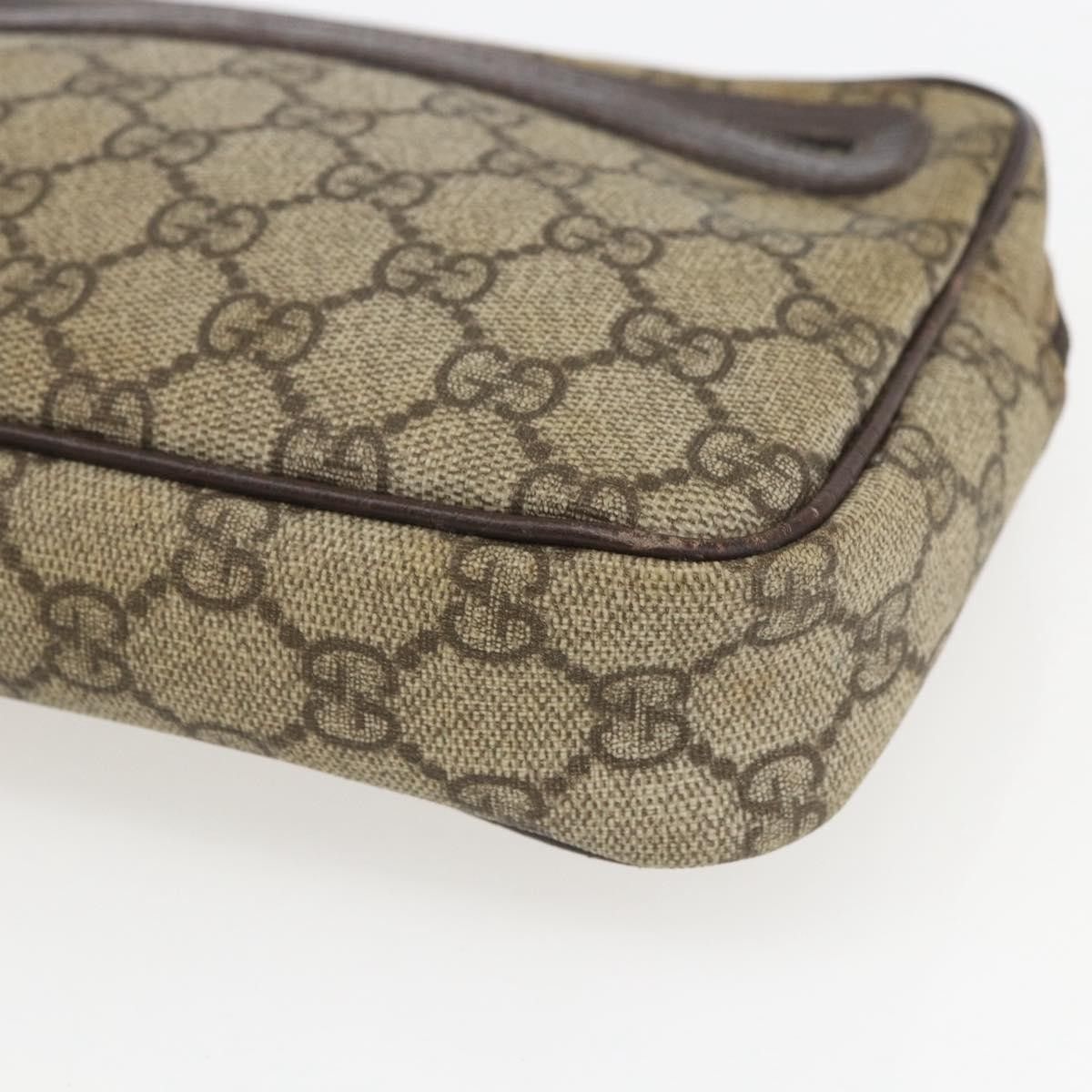 Gucci Gucci Wristlet Clutch GG Coated Canvas Size ONE SIZE - 12 Thumbnail