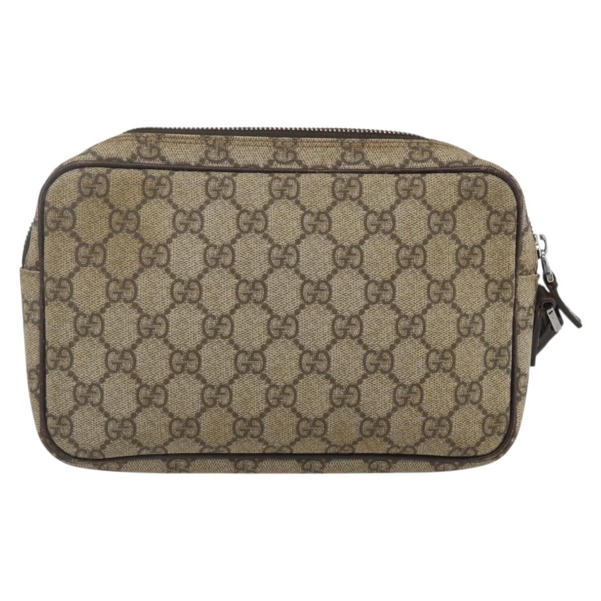 Gucci Gucci Wristlet Clutch GG Coated Canvas Size ONE SIZE - 2 Thumbnail