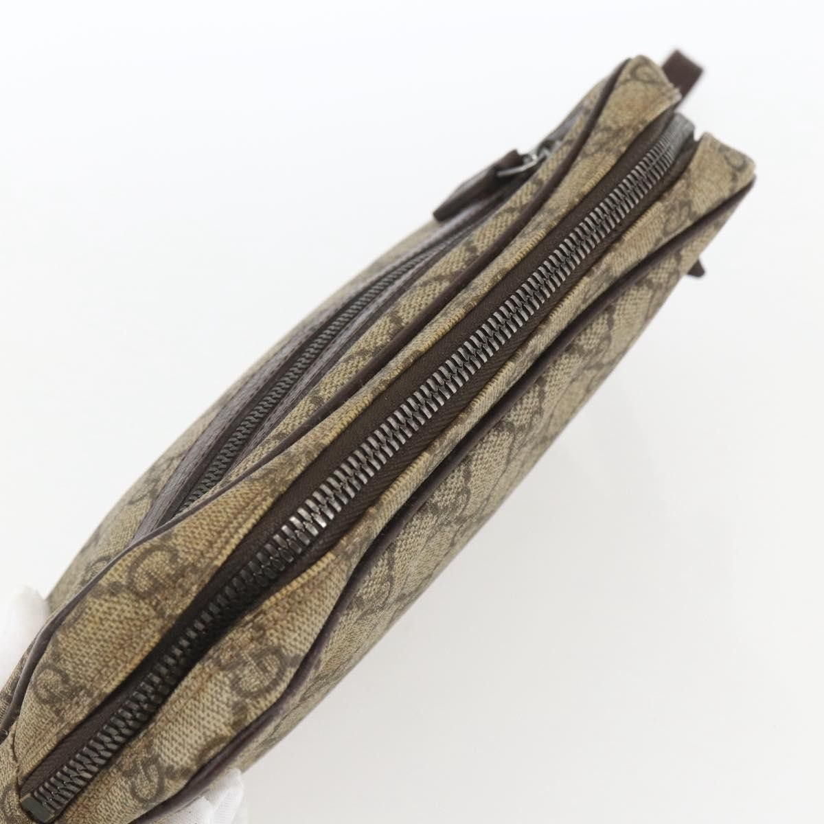 Gucci Gucci Wristlet Clutch GG Coated Canvas Size ONE SIZE - 14 Thumbnail