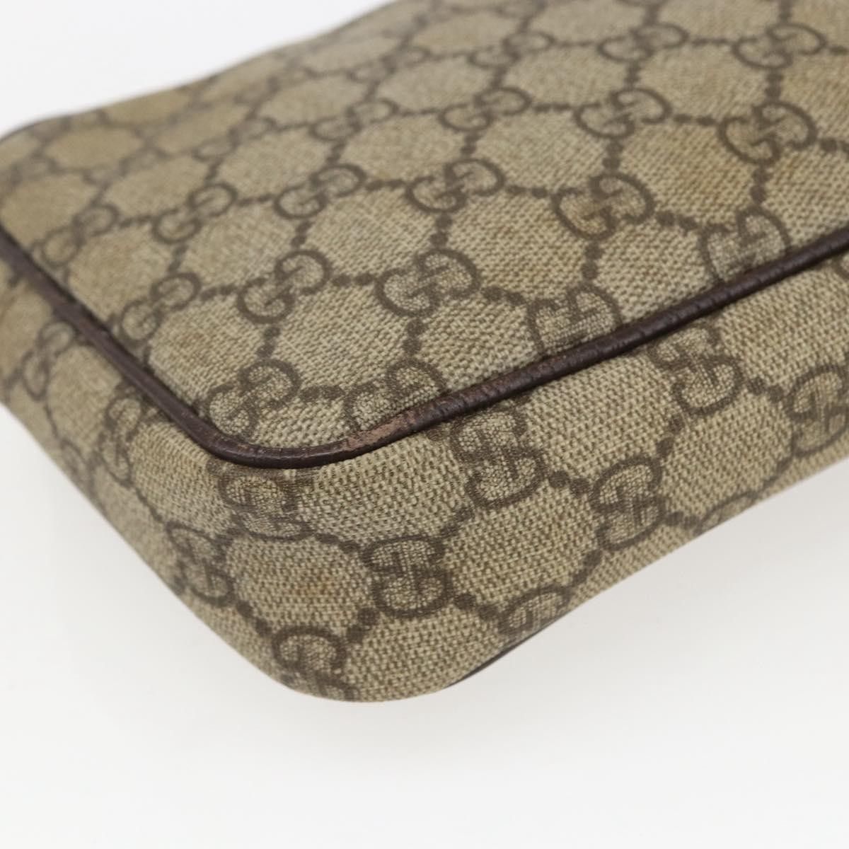 Gucci Gucci Wristlet Clutch GG Coated Canvas Size ONE SIZE - 11 Thumbnail