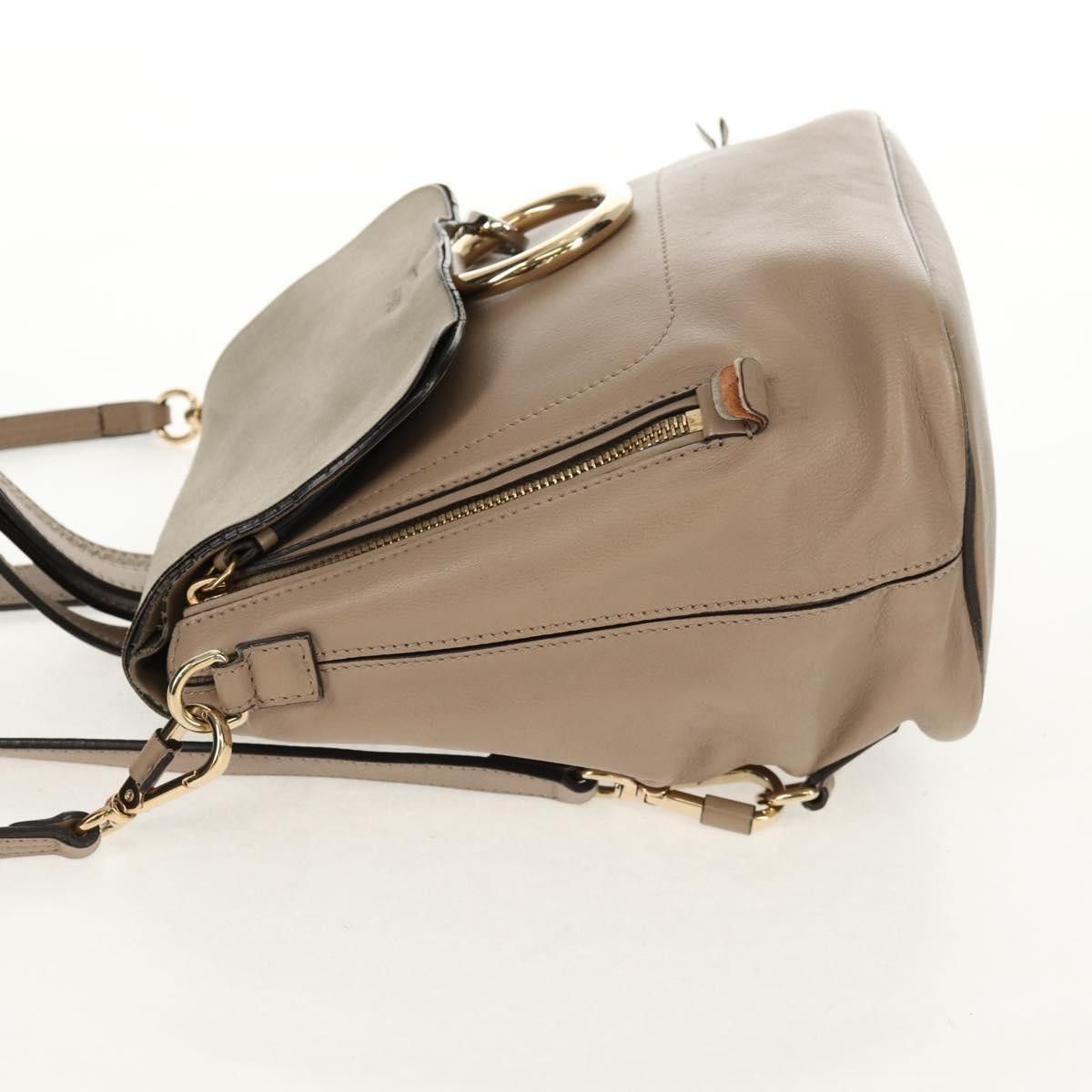 Chloe Chloe Faye Backpack Leather and Suede Size ONE SIZE - 3 Thumbnail
