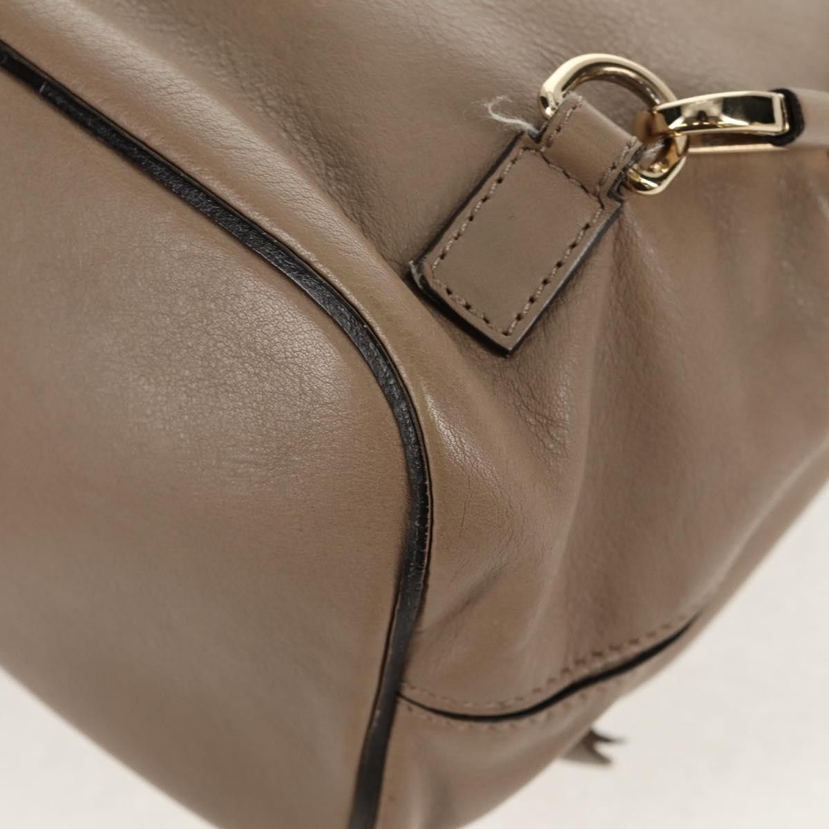 Chloe Chloe Faye Backpack Leather and Suede Size ONE SIZE - 12 Thumbnail