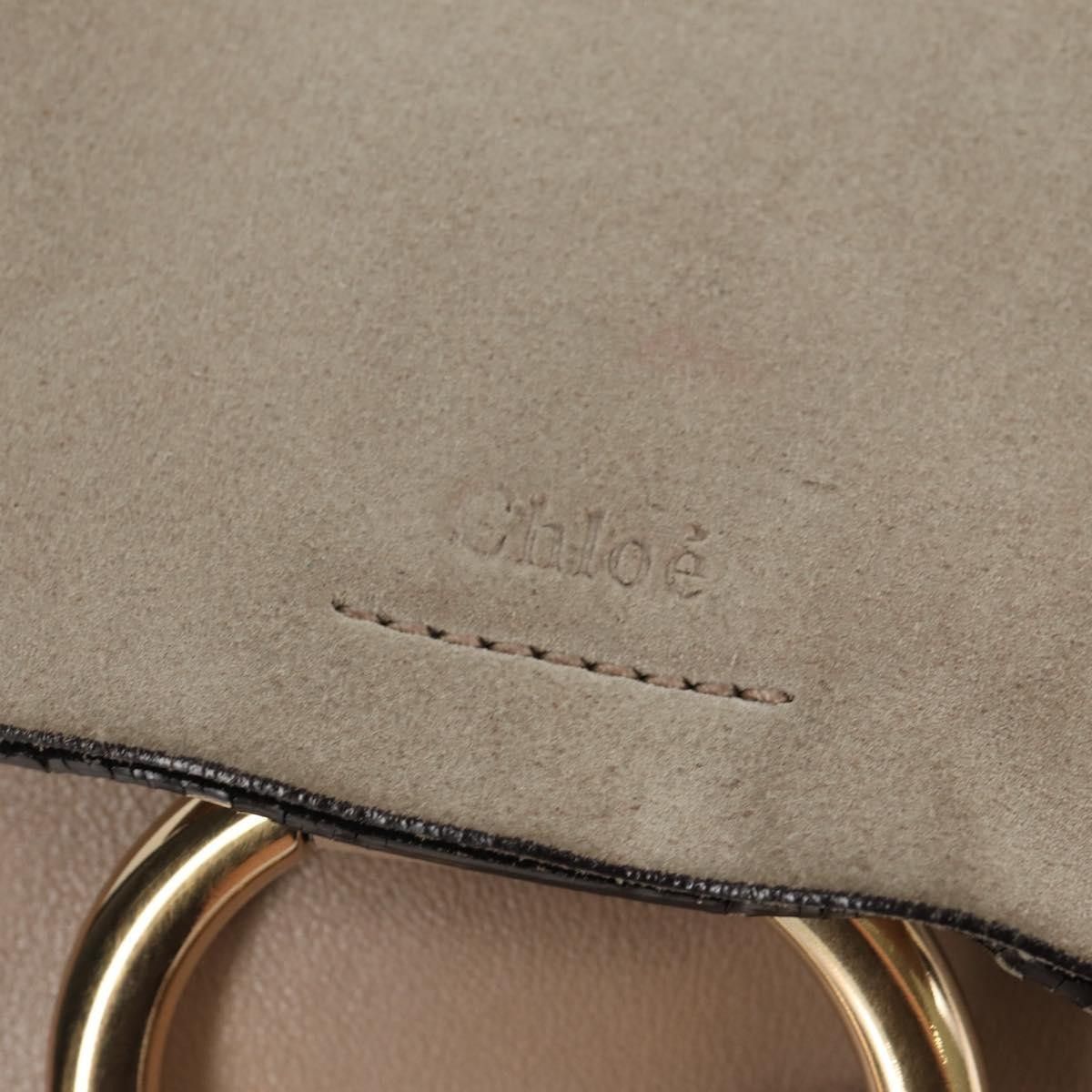 Chloe Chloe Faye Backpack Leather and Suede Size ONE SIZE - 6 Thumbnail