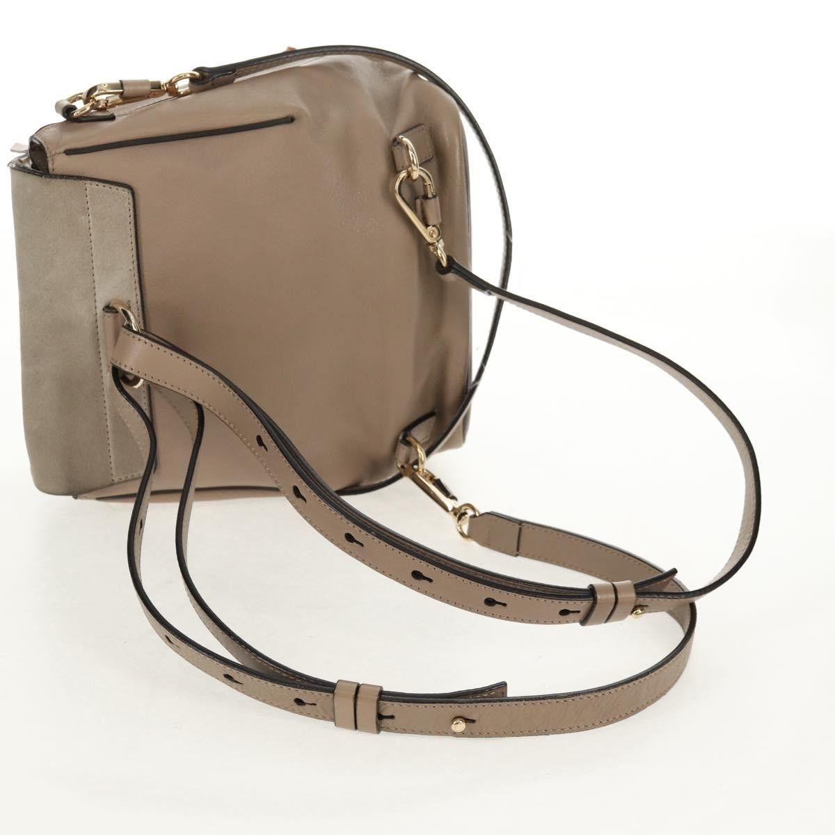 Chloe Chloe Faye Backpack Leather and Suede Size ONE SIZE - 8 Thumbnail