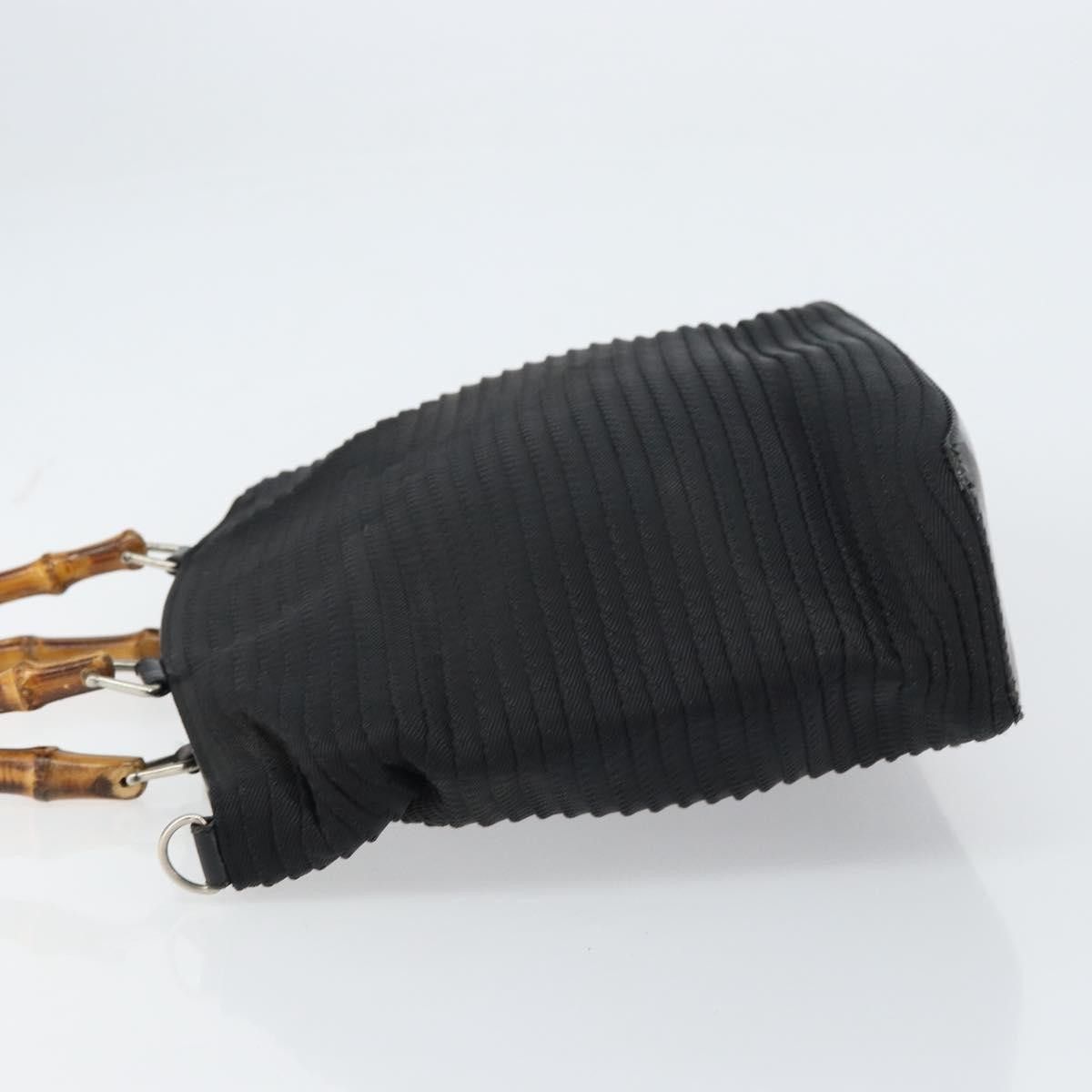 Gucci Gucci Vintage Bamboo Handle Nylon Size ONE SIZE - 4 Thumbnail
