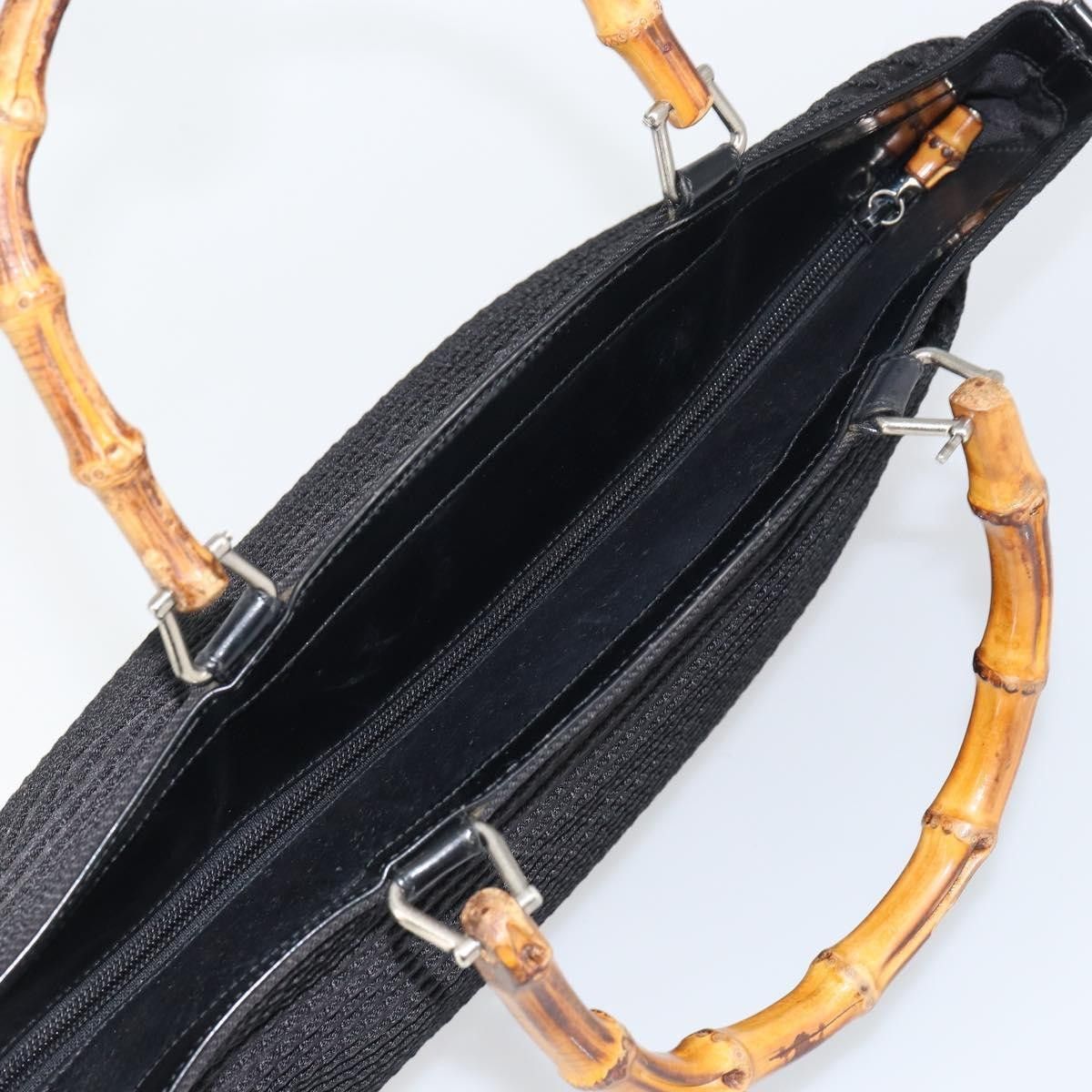 Gucci Gucci Vintage Bamboo Handle Nylon Size ONE SIZE - 15 Thumbnail