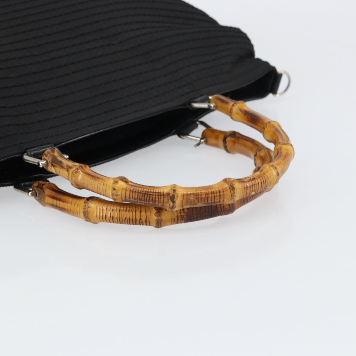 Gucci Gucci Vintage Bamboo Handle Nylon Size ONE SIZE - 8 Thumbnail