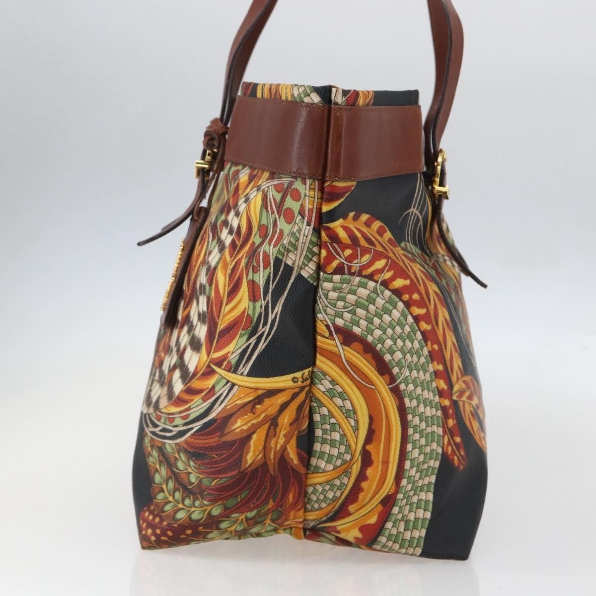 Salvatore Ferragamo Salvatore Ferragamo Flower tote Canvas Size ONE SIZE - 4 Thumbnail