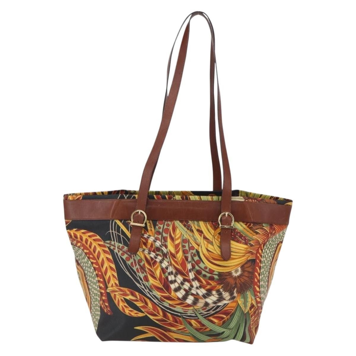 Salvatore Ferragamo Salvatore Ferragamo Flower tote Canvas Size ONE SIZE - 2 Thumbnail