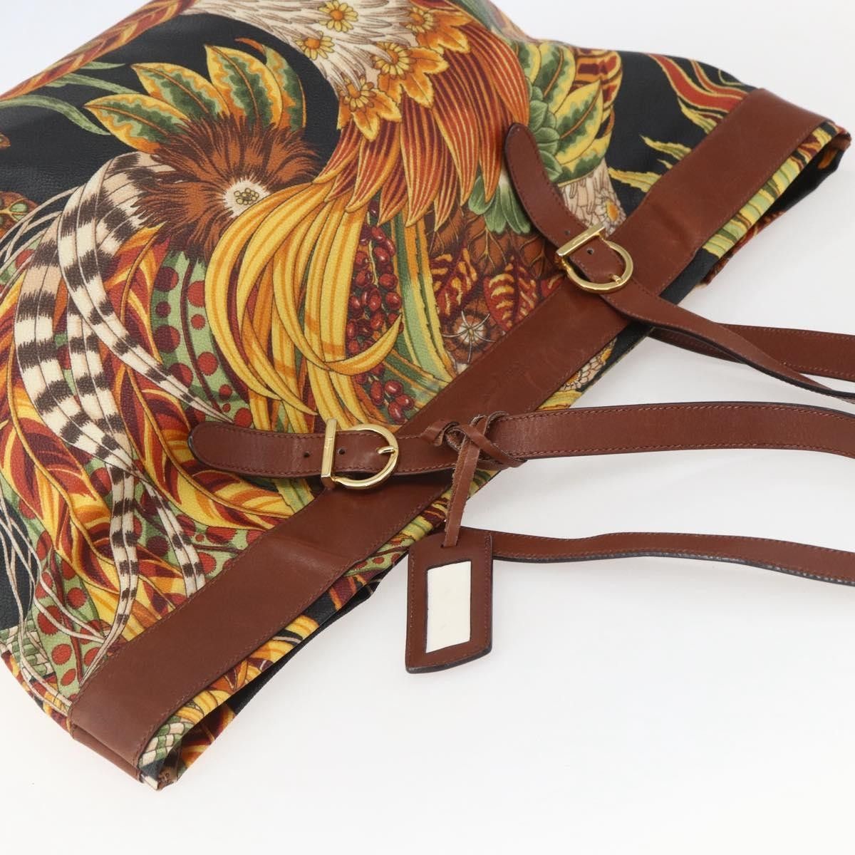 Salvatore Ferragamo Salvatore Ferragamo Flower tote Canvas Size ONE SIZE - 14 Thumbnail