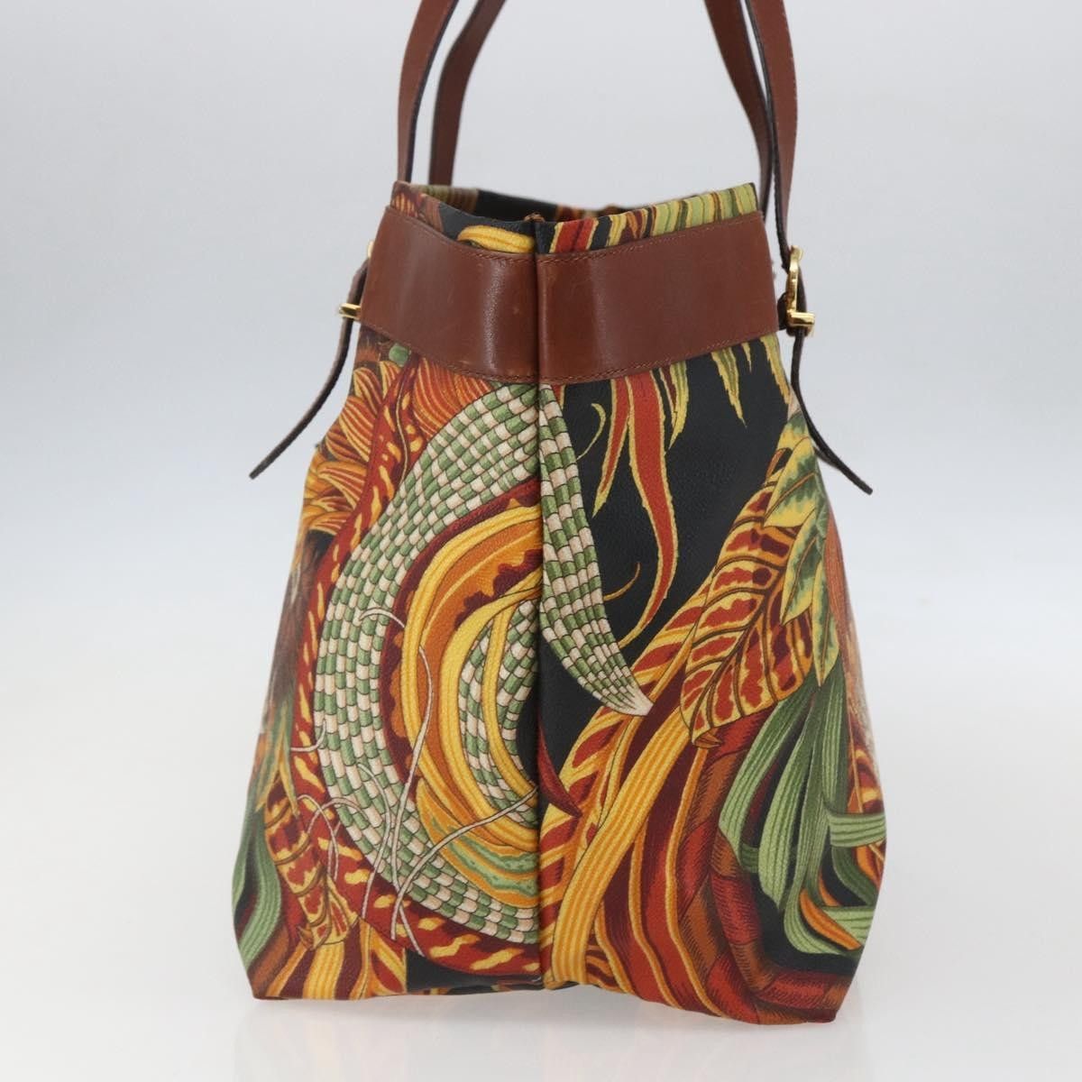 Salvatore Ferragamo Salvatore Ferragamo Flower tote Canvas Size ONE SIZE - 3 Thumbnail
