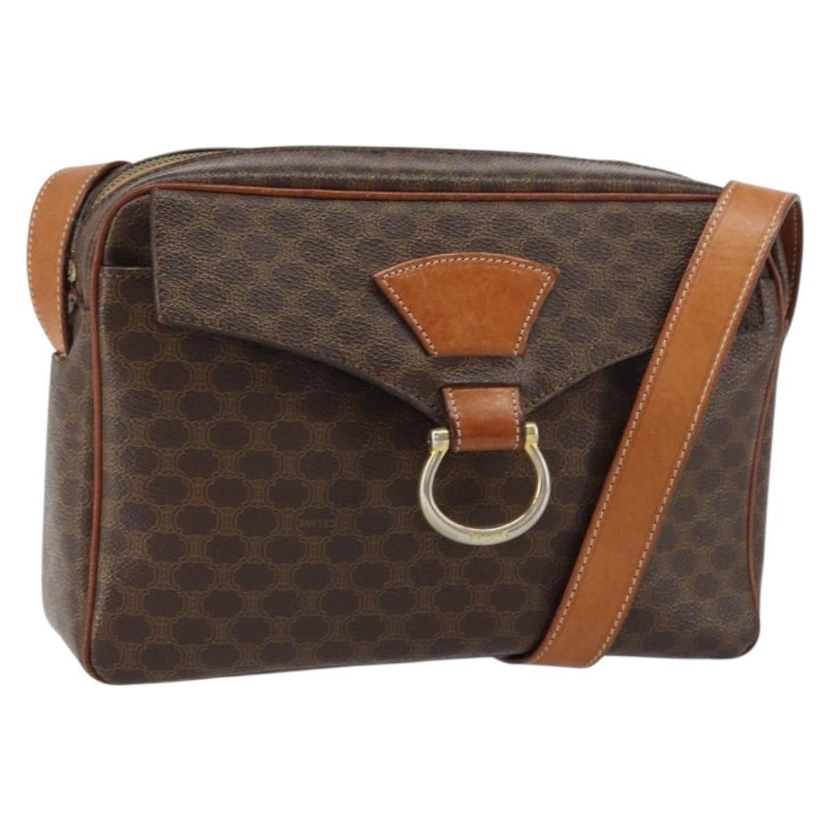 Celine Celine Vintage Macadam Canvas and Leather Size ONE SIZE - 18 Thumbnail