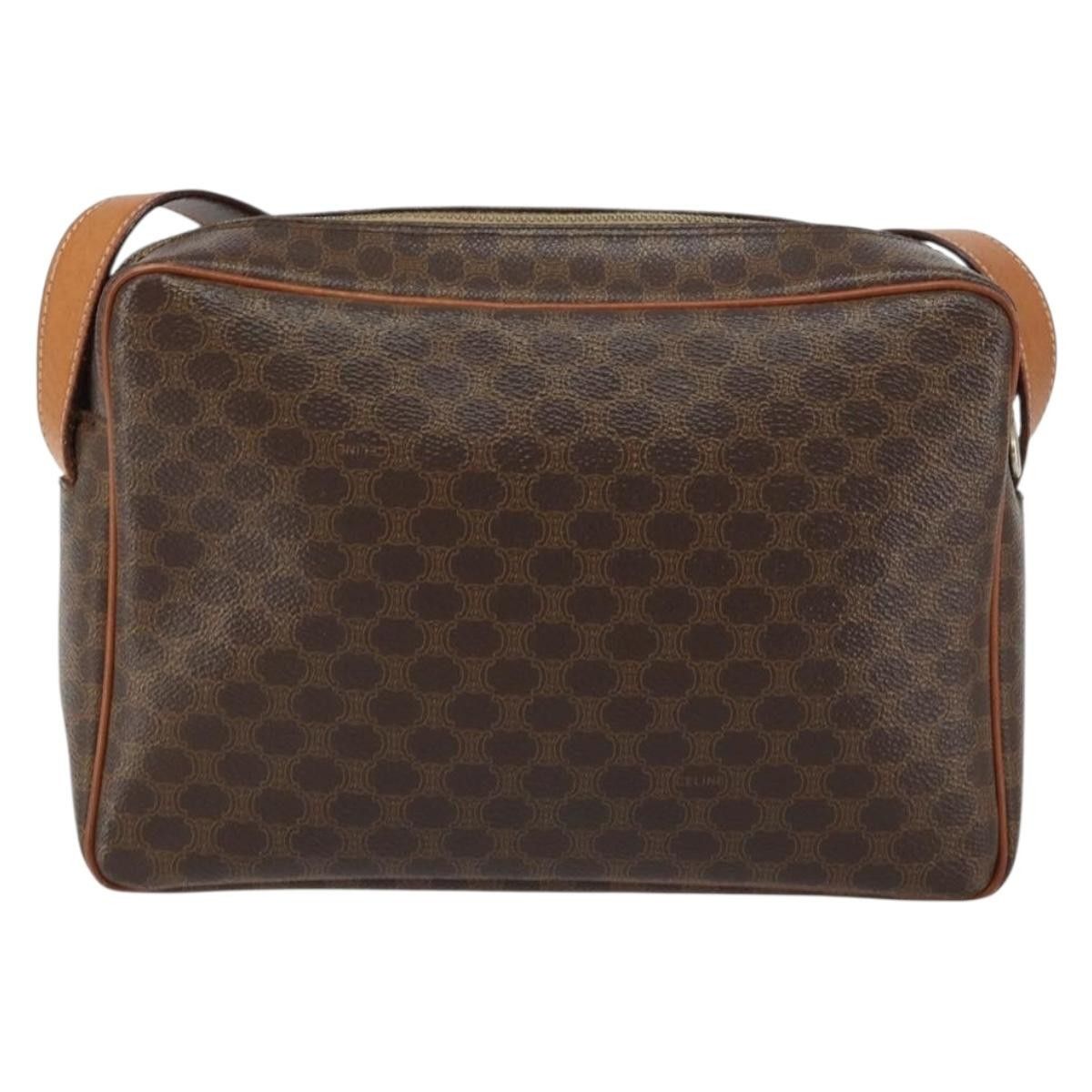 Celine Celine Vintage Macadam Canvas and Leather Size ONE SIZE - 2 Thumbnail