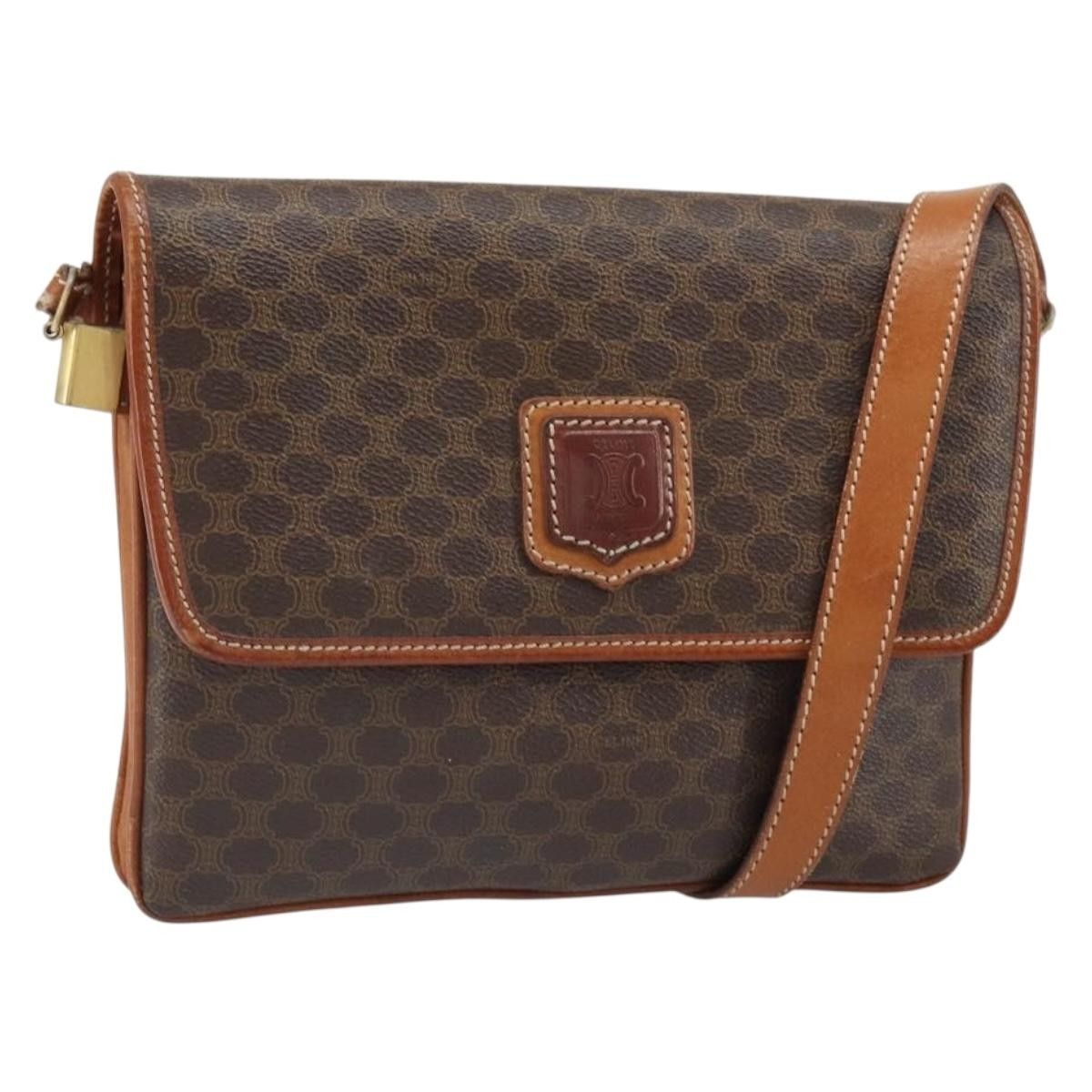 Celine Celine Vintage Macadam Canvas and Leather Size ONE SIZE - 18 Thumbnail