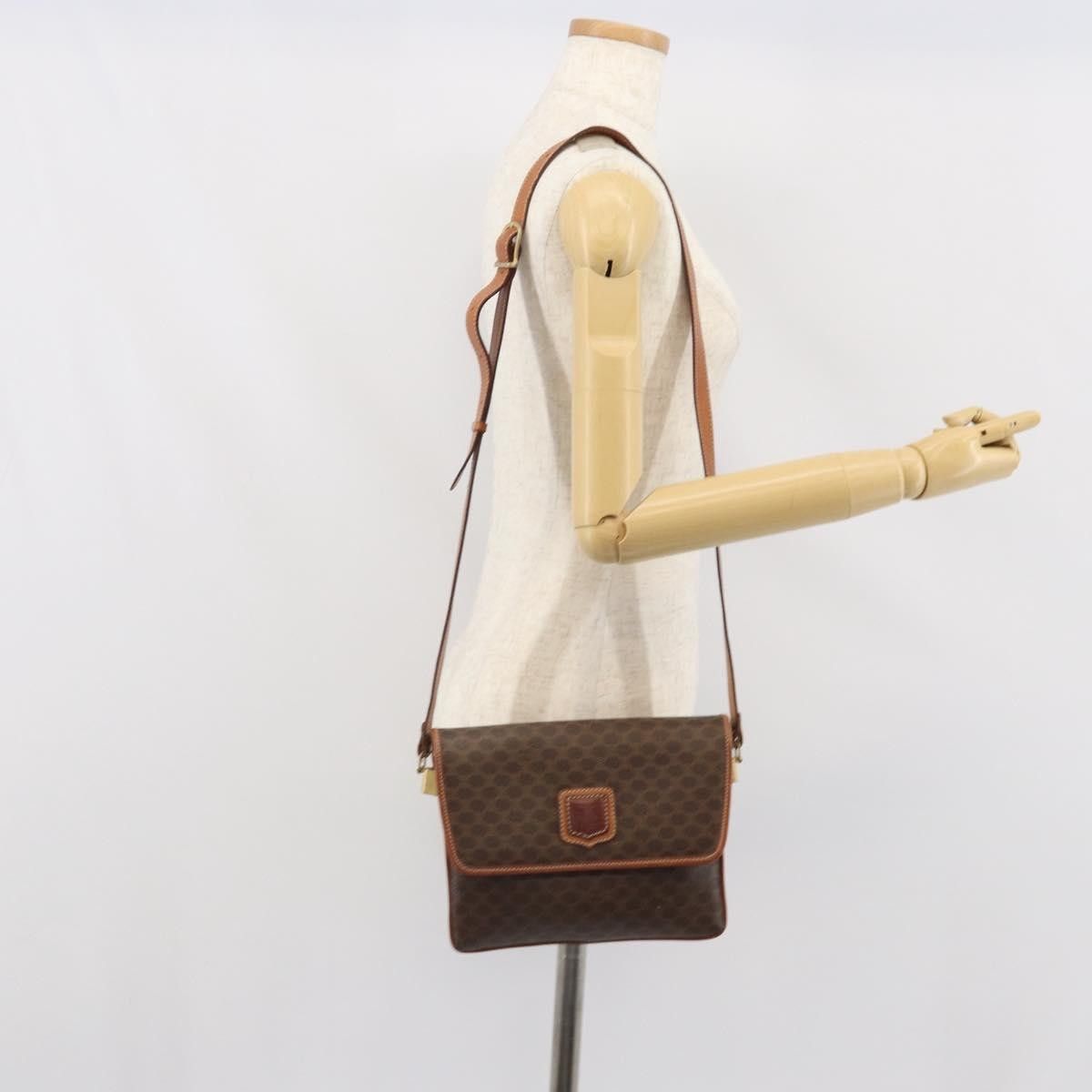 Celine Celine Vintage Macadam Canvas and Leather Size ONE SIZE - 14 Thumbnail