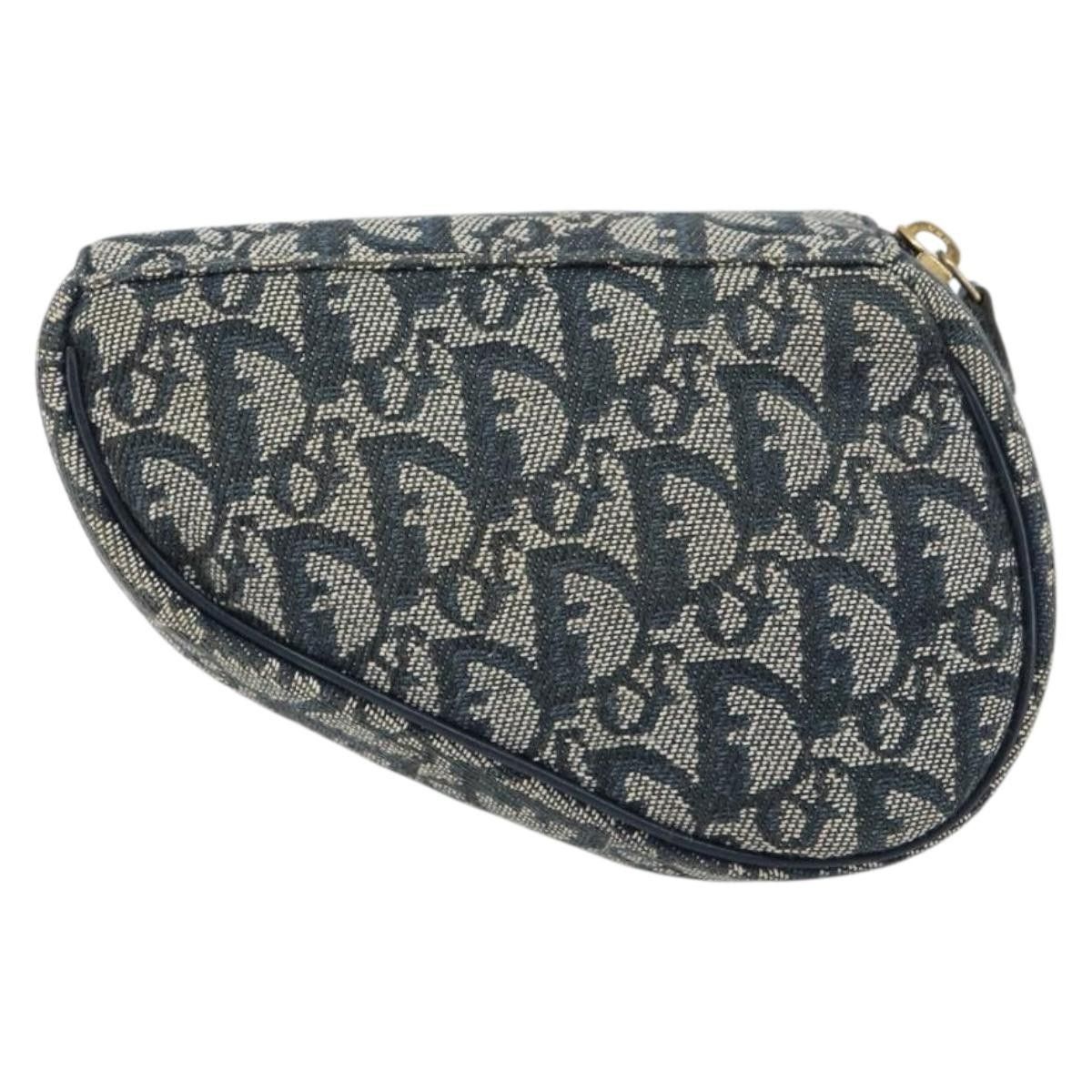 Dior Christian Dior Vintage Saddle Coin Purse Diorissimo Canvas Size ONE SIZE - 2 Thumbnail