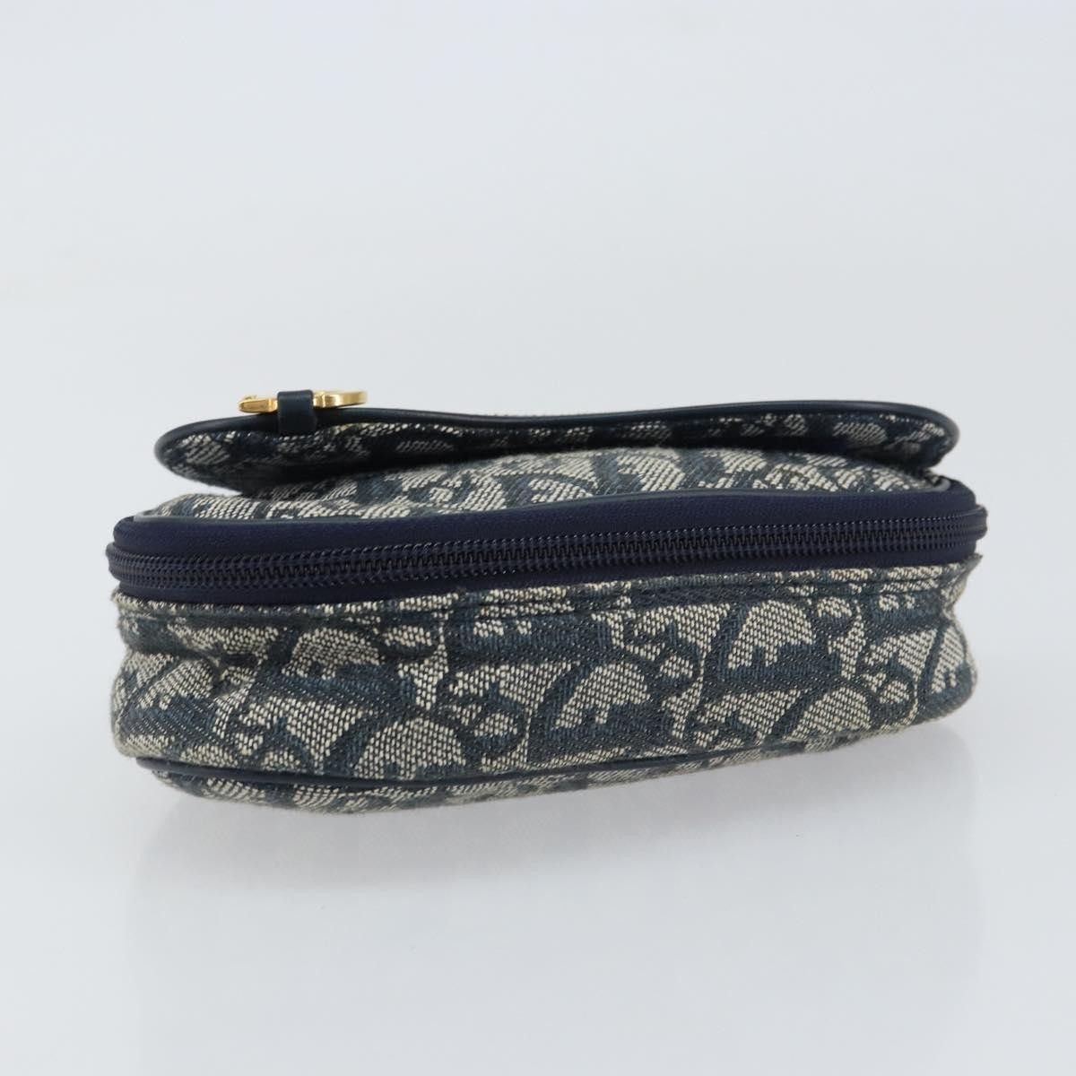 Dior Christian Dior Vintage Saddle Coin Purse Diorissimo Canvas Size ONE SIZE - 15 Thumbnail