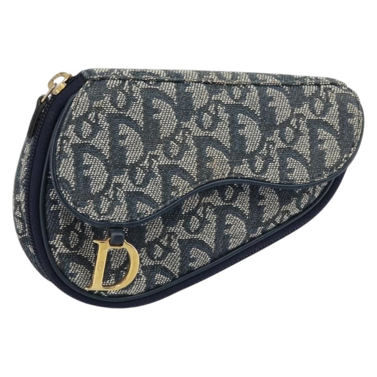 Dior Christian Dior Vintage Saddle Coin Purse Diorissimo Canvas Size ONE SIZE - 20 Thumbnail