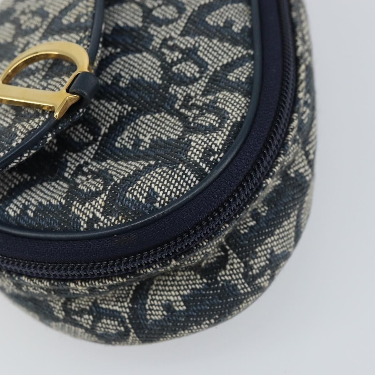 Dior Christian Dior Vintage Saddle Coin Purse Diorissimo Canvas Size ONE SIZE - 9 Thumbnail