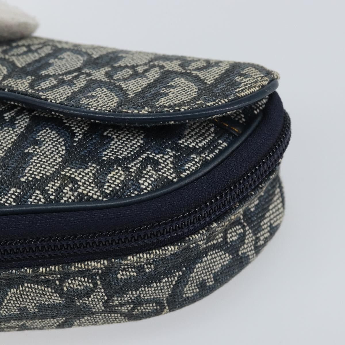 Dior Christian Dior Vintage Saddle Coin Purse Diorissimo Canvas Size ONE SIZE - 8 Thumbnail