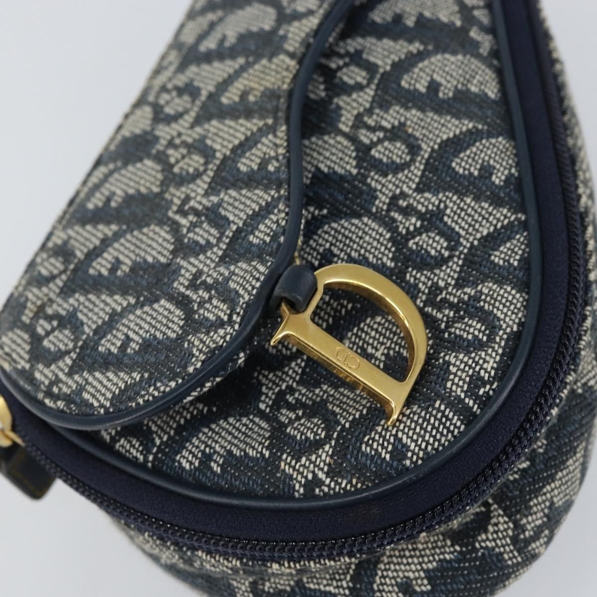 Dior Christian Dior Vintage Saddle Coin Purse Diorissimo Canvas Size ONE SIZE - 12 Thumbnail