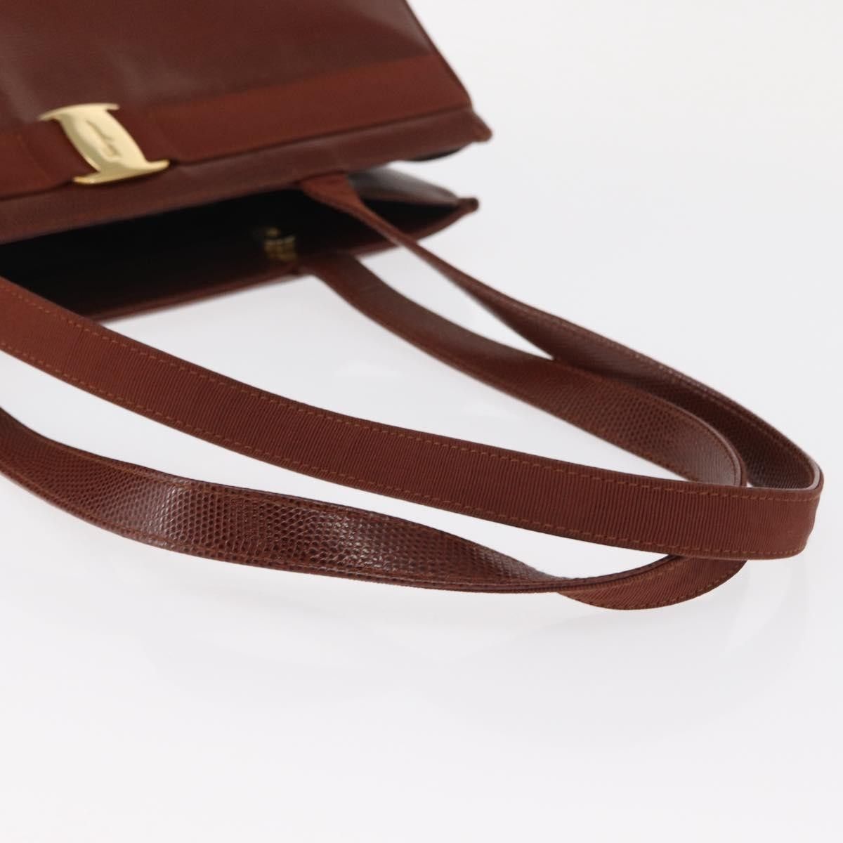 Salvatore Ferragamo Salvatore Ferragamo Vala tote Leather Size ONE SIZE - 7 Thumbnail