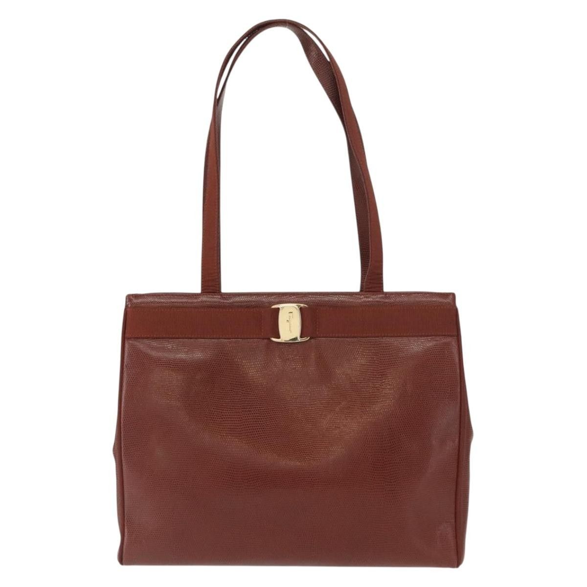 Salvatore Ferragamo Salvatore Ferragamo Vala tote Leather Size ONE SIZE - 17 Thumbnail