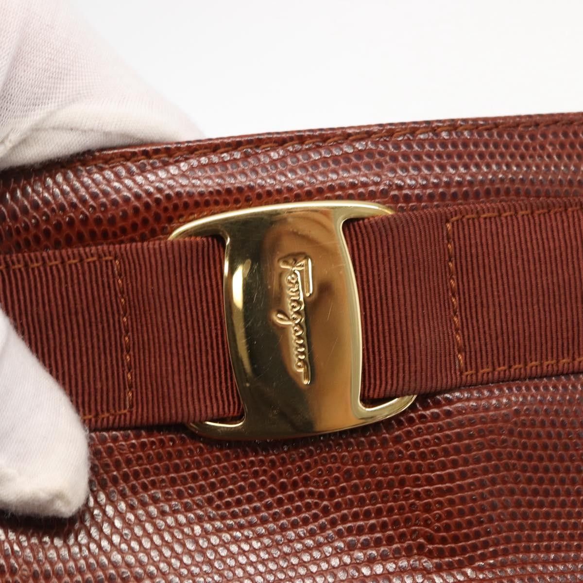 Salvatore Ferragamo Salvatore Ferragamo Vala tote Leather Size ONE SIZE - 12 Thumbnail