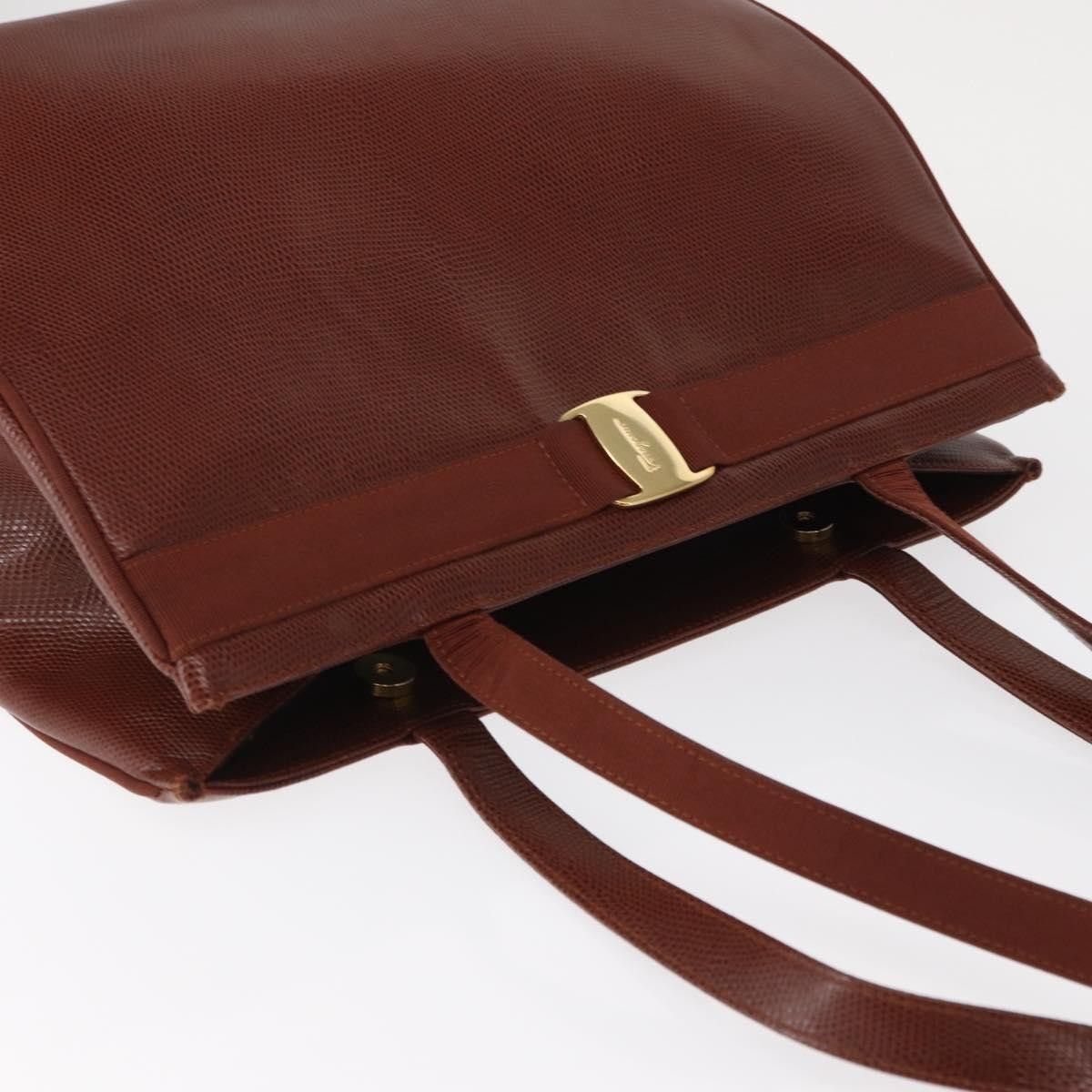 Salvatore Ferragamo Salvatore Ferragamo Vala tote Leather Size ONE SIZE - 15 Thumbnail