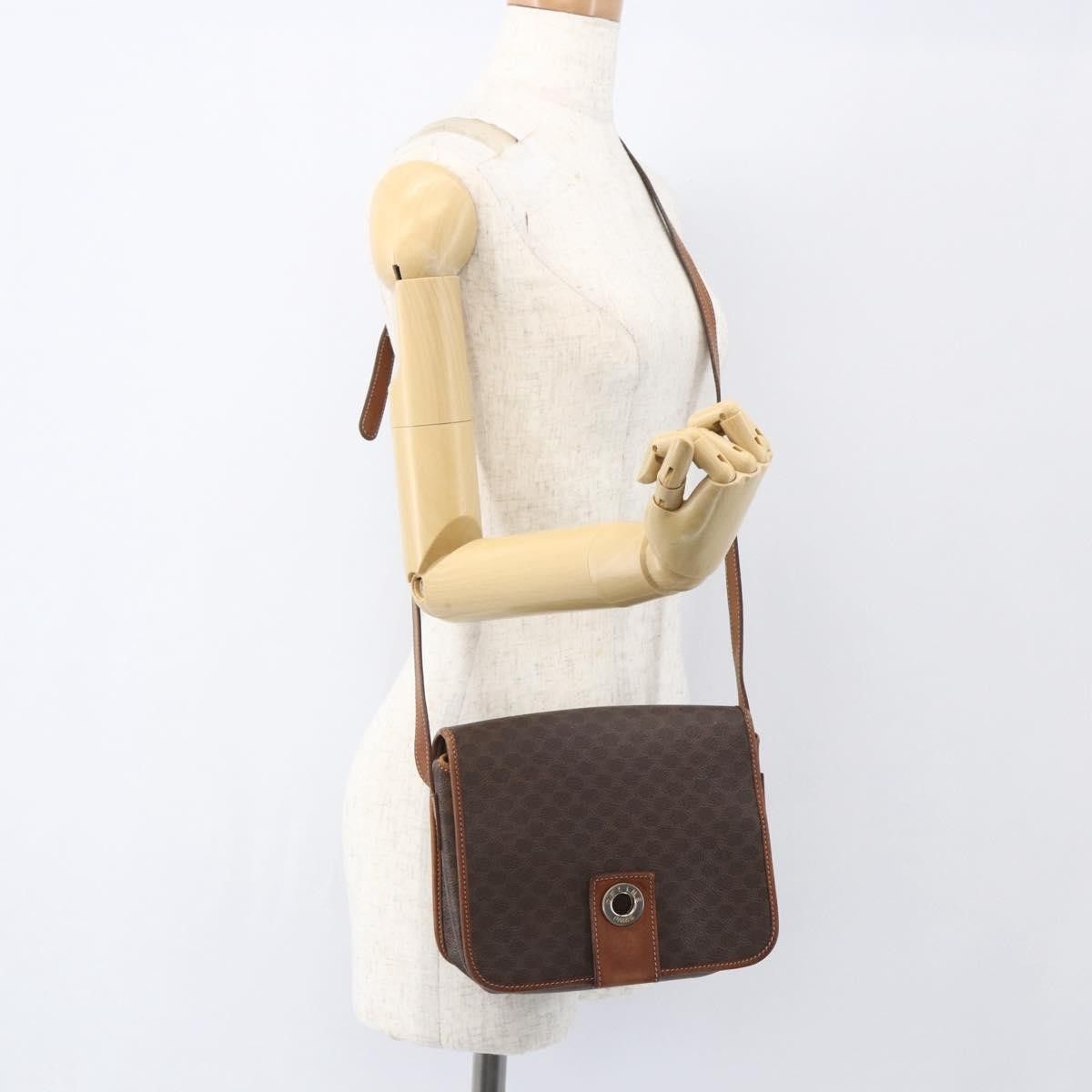 Celine Celine Macadam Shoulder Bag PVC Leather Size ONE SIZE - 13 Thumbnail