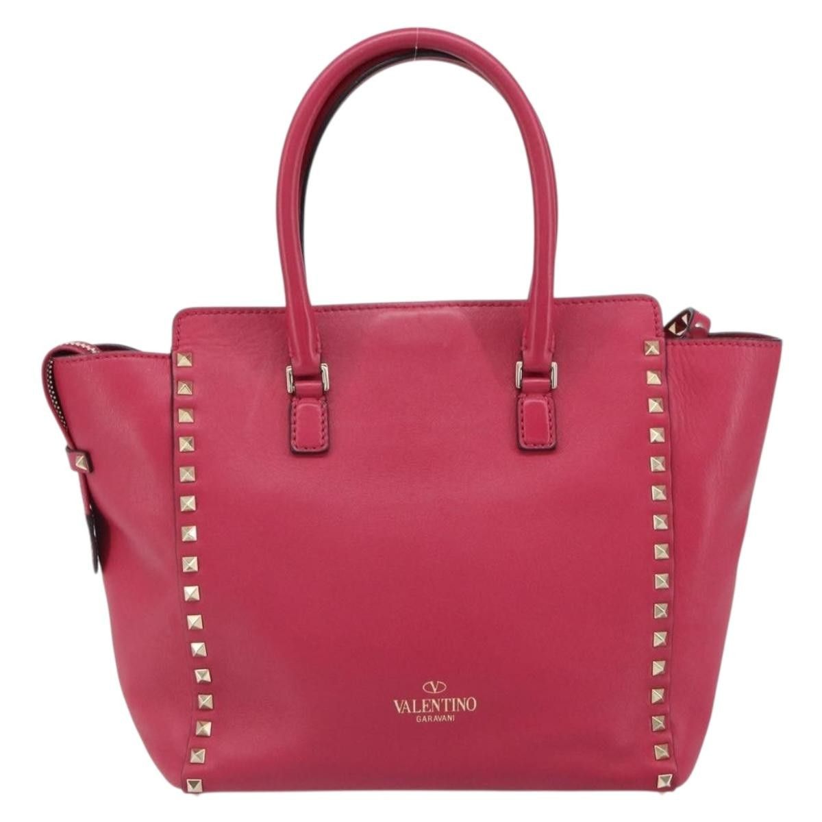 Valentino Valentino Garavani Rockstud Tote Rigid Leather Size ONE SIZE - 2 Thumbnail